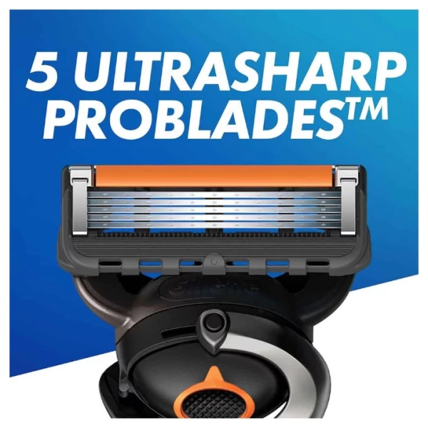 Станок для бритья мужской (Бритва) Gillette Fusion5 ProGlide Flexball с 2 сменными картриджами - image 4