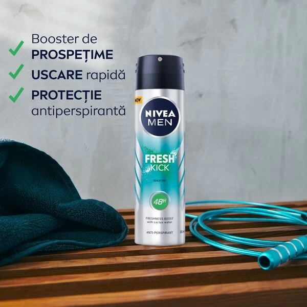 Nivea Дезодорант spray Men Cool Kick Fresh 150 мл - image 4