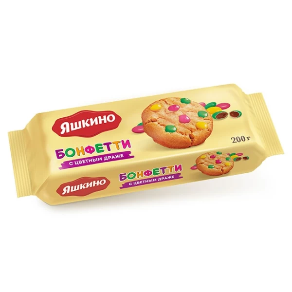 Яшкино Печенье Бонфетти 200г - image 1