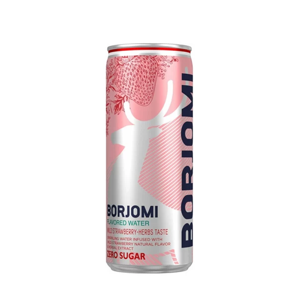 Borjomi Apa cu gust de capsuni si ierburi 0,33l - image 1
