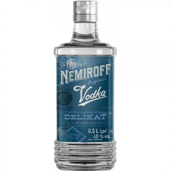 Nemiroff Vodca Delicate Soft 0.5L 40% - image 1