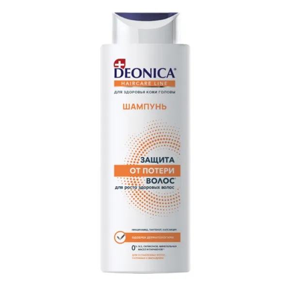 Deonica Шампунь  Защита от потери волос 380 мл - image 1