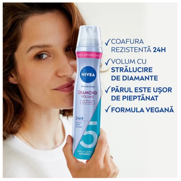 Nivea Лак для волос Diamond Volume 250 мл - image 3