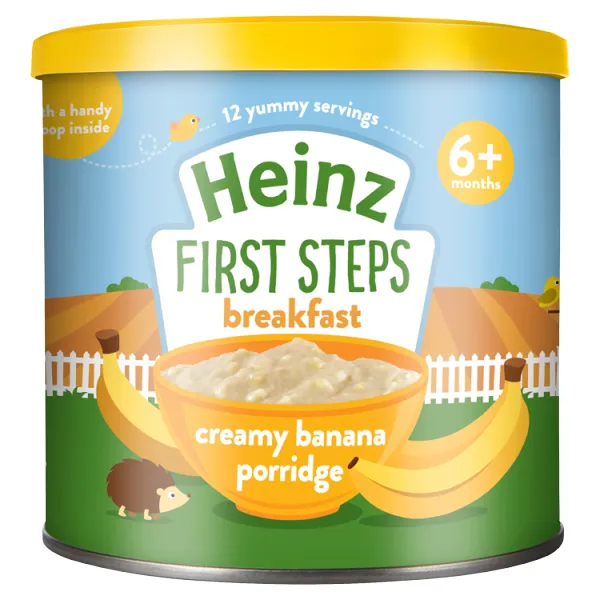 Heinz First Steps Каша Злаки-молоко-банан (6 м+) 240 гр. - image 1