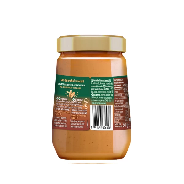 Unt de arahide crocant Nutline, 340g - image 2