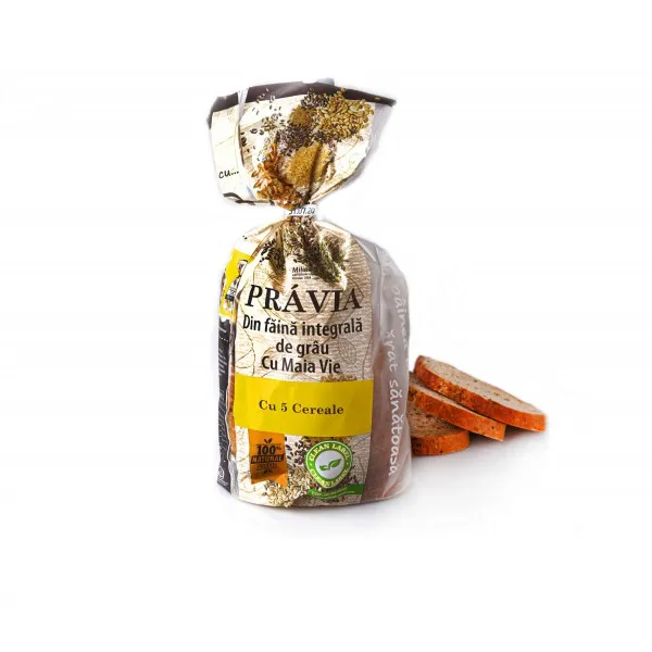Milina Paine Pravia 5 cereale feliat 300g - image 1