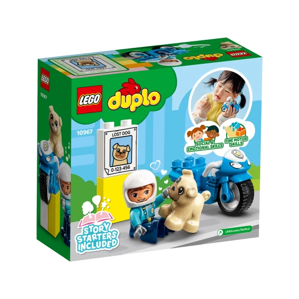 Полицейский мотоцикл Duplo LEGO - image 1