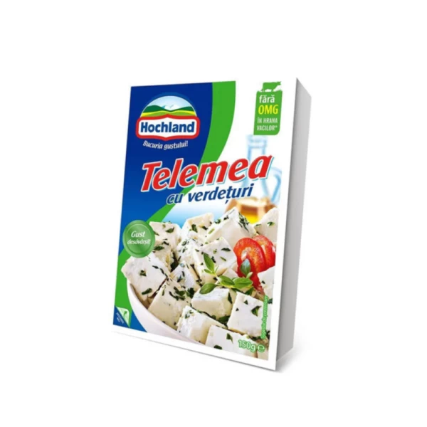 Hochland Telemea с зеленью из коровьего молока 150г - image 1