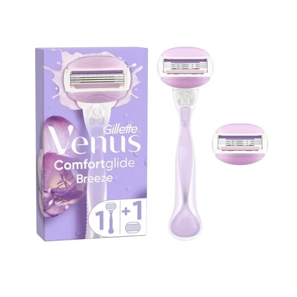 Бритва Gillette Venus ComfortGlide Breeze с 2 сменными картриджами - image 2