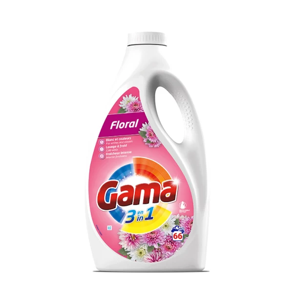 Gama Detergent lichid Floral (66 sp) 3 L - image 1