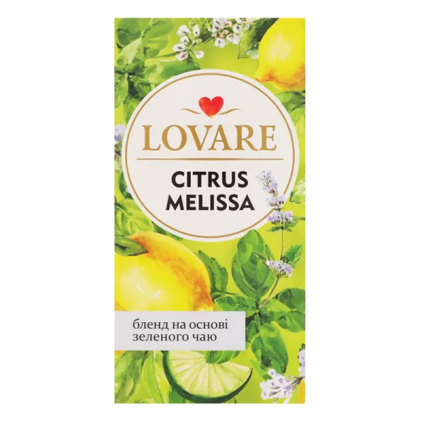 Lovare Ceai 24 pak verde Citrus Melissa - image 1