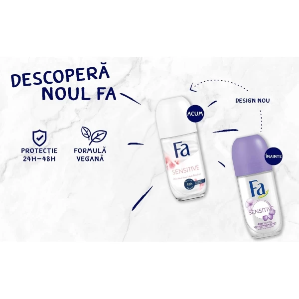 Fa Deodorant roll-on Sensitive 50 ml - image 2