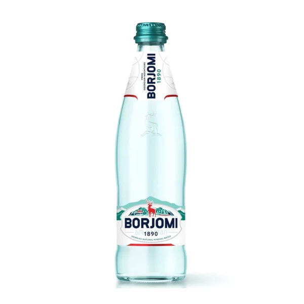 Borjomi Apa minerala carbogazoasa intens 0,5l pet - image 1