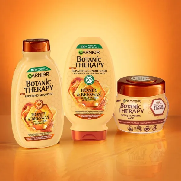 Garnier Botanic Sampon 250ml Honey & Beeswax - image 3