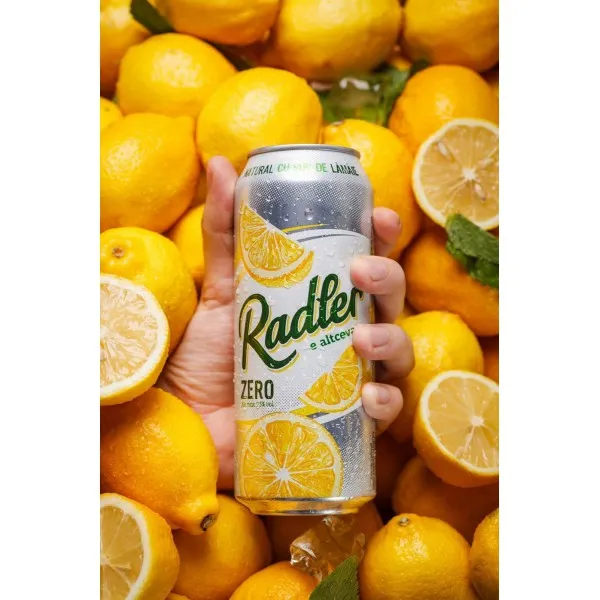 Radler Natural cu suc de Lamaie 0.5L Doza fara alcool - image 2