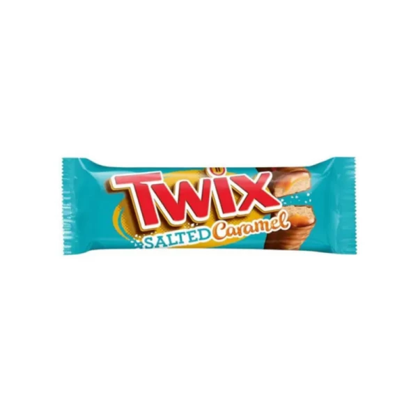 Twix шиколадный батончик салёная карамель 46г - image 1