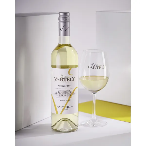 Chateau Vartely Вино Пино Гриджио белое сухое 0,75 л - image 2