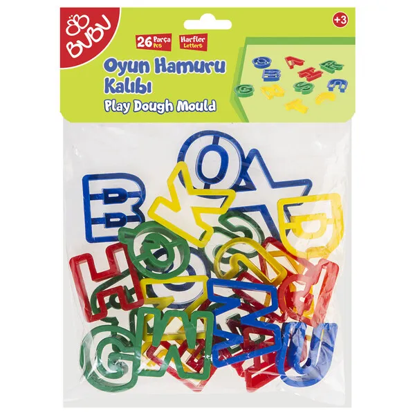 Cuttere litere pentru plastilina, 26 buc - image 1