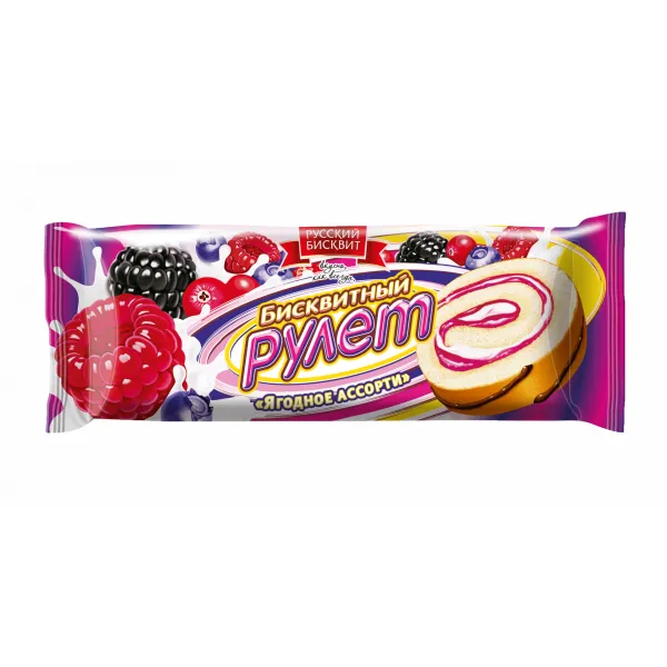 Rulada cu asorti de pomusoare Russkii biskvit 175gr - image 1
