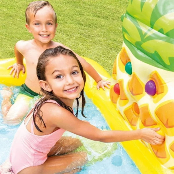 Надувной игровой центр Fun ’N Fruity, 290×180×104 см, 493 л, макс. 81 кг, от 2 лет, Intex (57158) - image 4