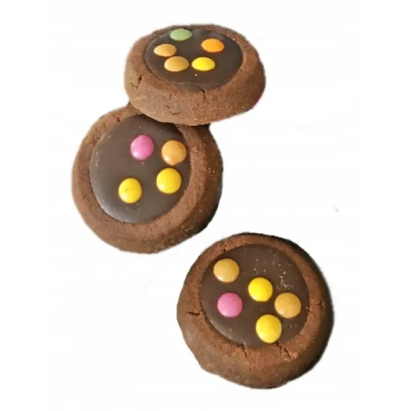 Печенье Solen Papita Party с какао/темным шоколадом/драже-конфетами, 63г - image 3