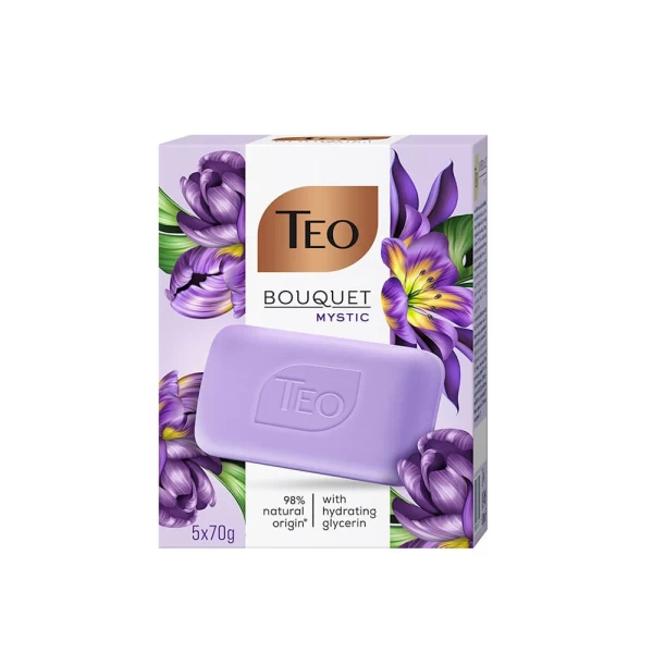 TEO Мыло туалетное 5*70 gr Mystic - image 1