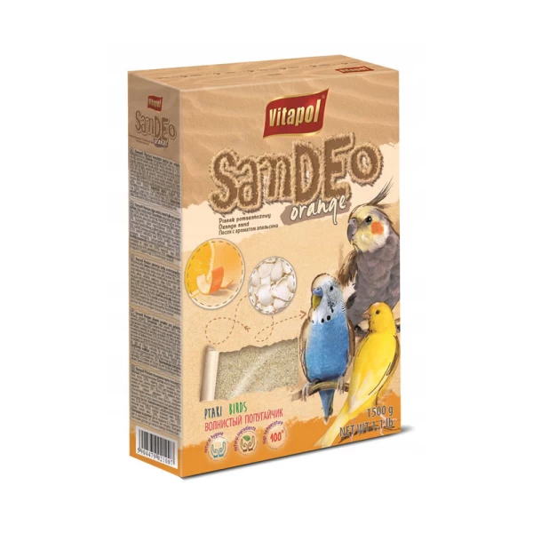 Vitapol Nisip pentru păsări portocaliu 1,5 kg - image 1