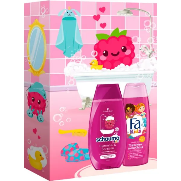 Set Schauma Kids ingrijire a copiilor +Fa (Sampon+Gel) - image 1