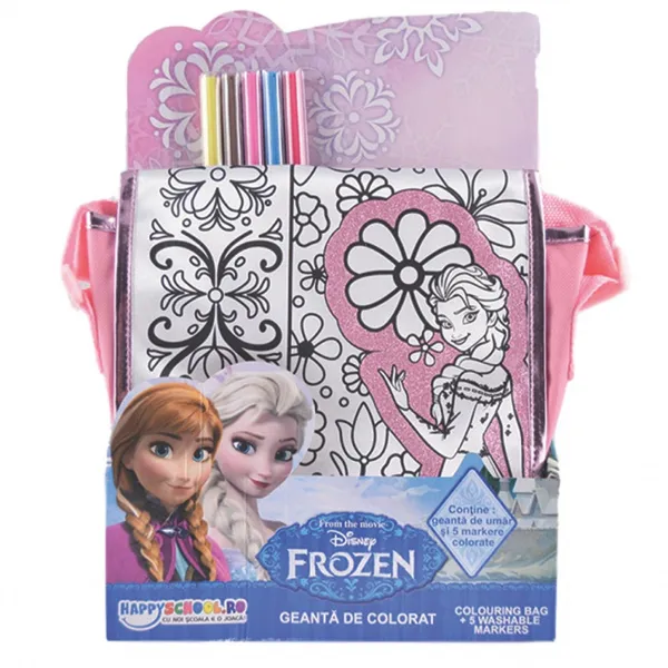 Geanta de colorat Frozen FRZ-WB24 - image 1
