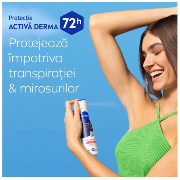 Nivea Derma Control Deodorant spray Natural Tone Fem 150 ml - image 4