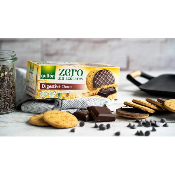 Gullon Biscuiti Digestive Choco fara zahar 270g - image 2