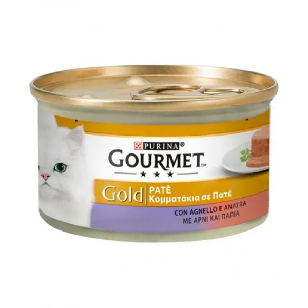 Gourmet Gold pate cu miel și rață 85 g - image 1