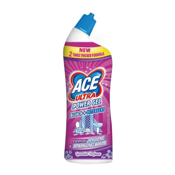 Ace Ополаскиватель и обезжириватель для туалета 750мл Ultra Power Gel Свежесть - image 1