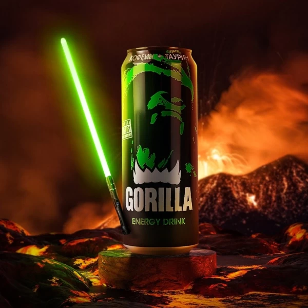 Gorilla Энергетический напиток, доза, 450 мл - image 3