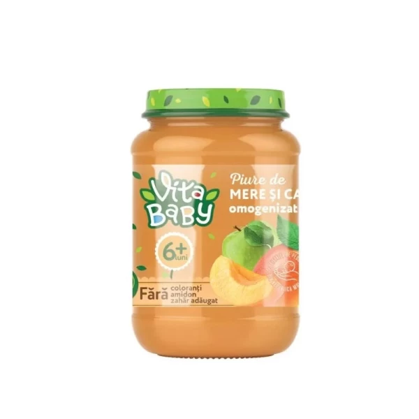 Vita Baby Piure de mere si caise 180g - image 1