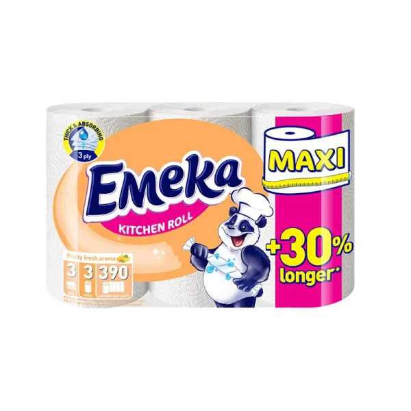 Emeka Prosoape de bucatarie MAXI 3 role 3 str Fruity Fresh - image 1