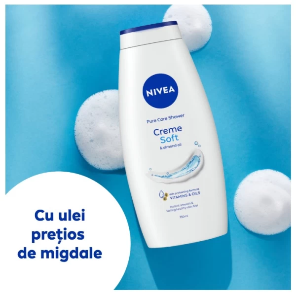 Nivea Gel de dus Creme Soft 750 ml - image 2