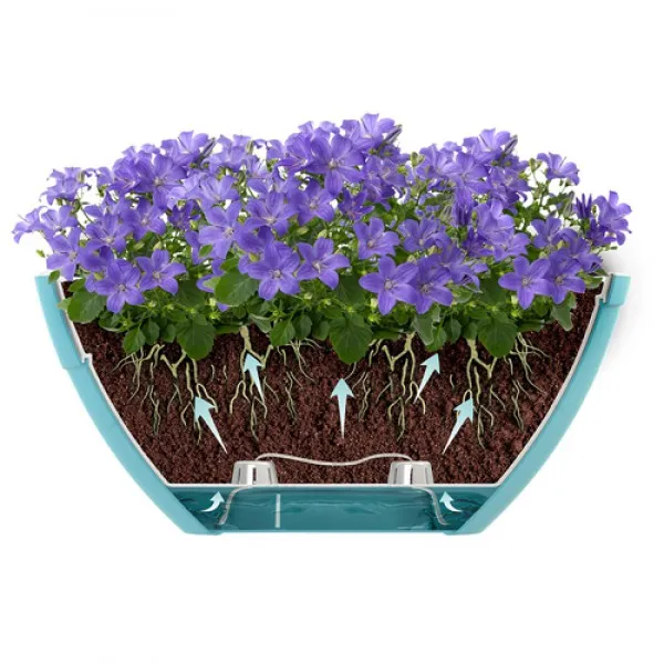 Горшок Calipso 3.3 л Оттенок-белый - image 2