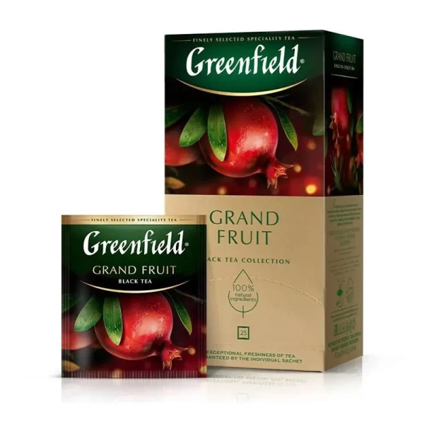 Greenfield Чай в пакетиках чёрный Grand Fruit 25p х 1,5g - image 2
