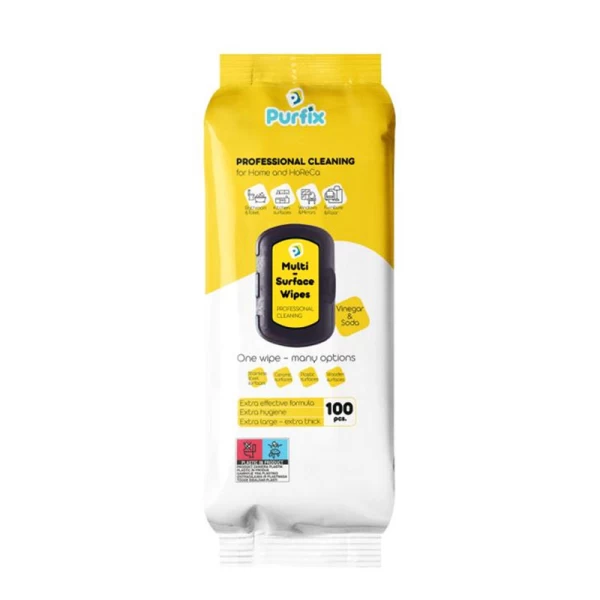 Naturelle Servetele umede de curatare Purfix Universal New 100 buc - image 1
