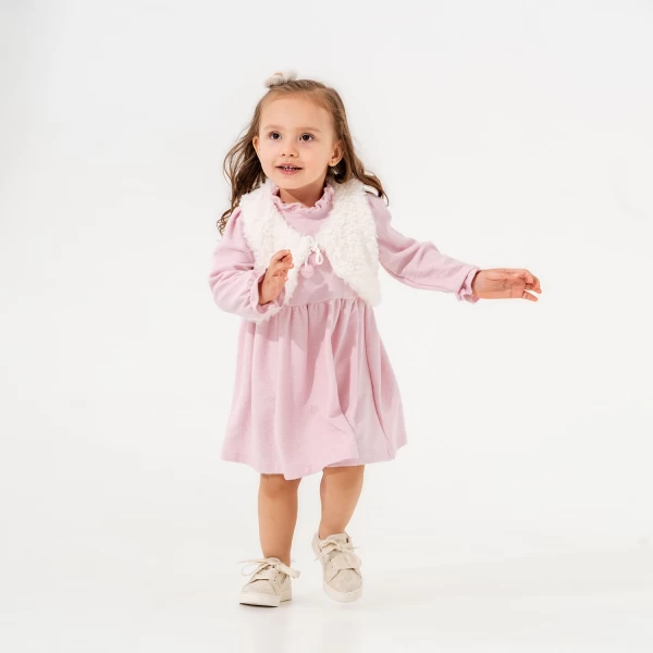 Eray Kids сезонное платье для девочек с деталями болеро 74-92 см 6310 - image 1