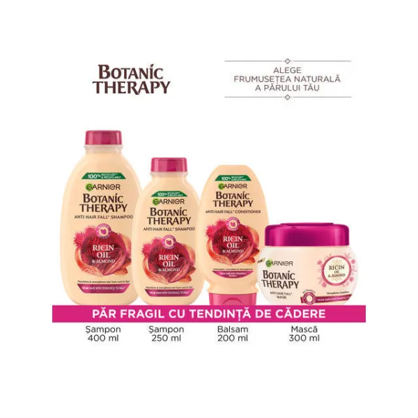 Garnier Botanic Sampon 250ml Ricin Oil & Almond - image 2