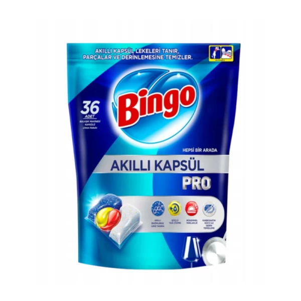 Bingo Капсулы для посудомоечной машины PRO 36 шт - image 1