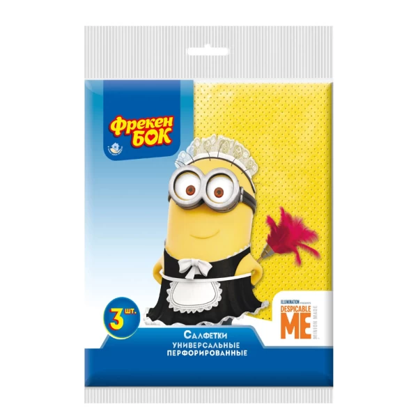 Freken Bok Servetele universale perforate 38х38cm 3 buc - image 1