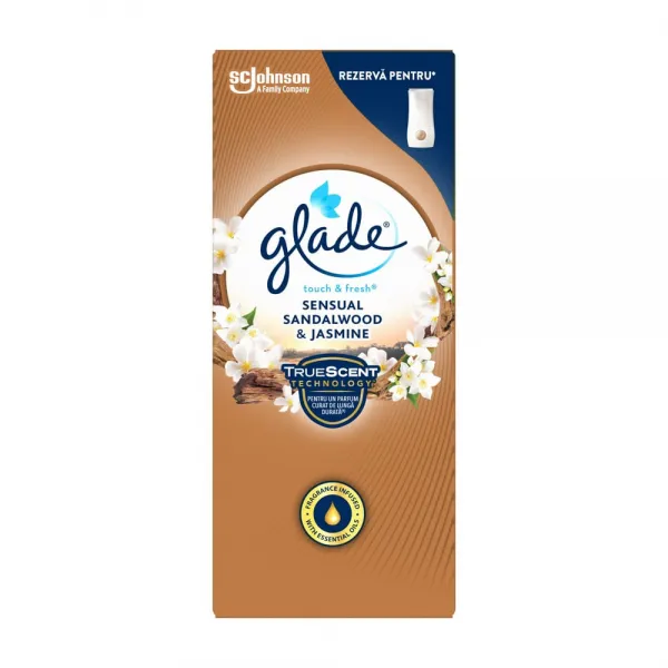 Glade Освежитель воздуха Microspray Sandalwood & Jasmine 10 мл - image 1