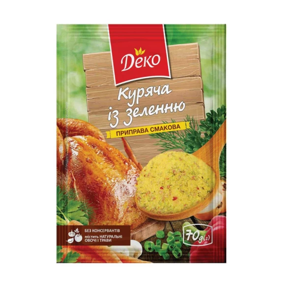 Deko Специи для курицы с травами 70 г - image 1