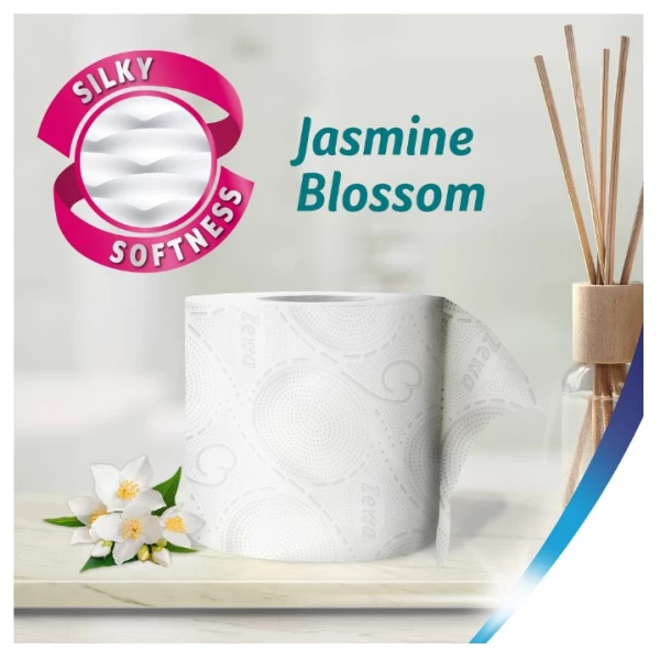 Zewa Hartie igienica 10 role 3 straturi Jasmine Blossom - image 3