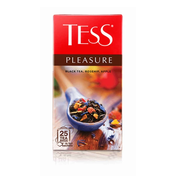 Tess Ceai negru Pleasure 25p х 1,5g - image 1