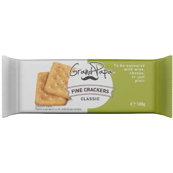 Grand Papa biscuiti sarati clasici 100 g - image 1