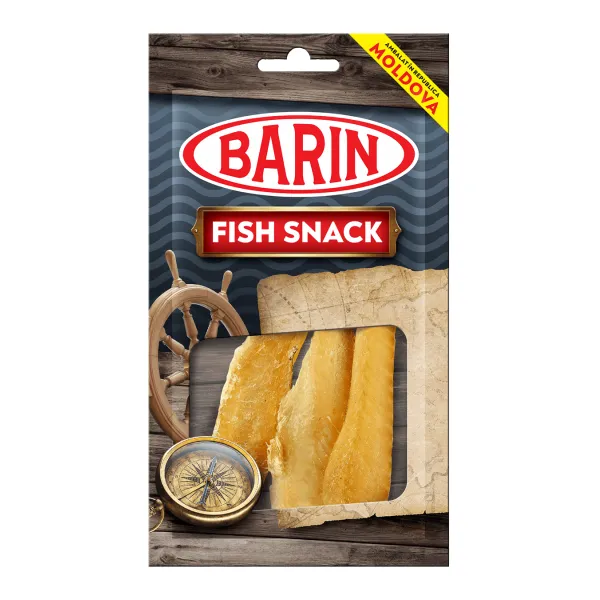 Barin Merluciu file sărat, uscat 70gr. - image 1